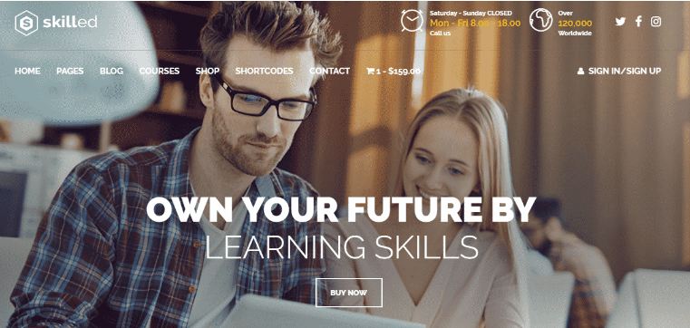 Chọn Skilled để hoàn thiện website giáo dục chất lượng