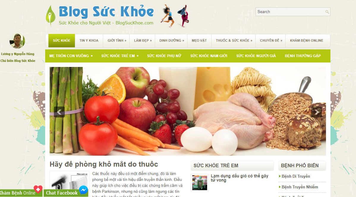 Blog sức khỏe