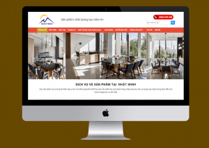 thiết kế website nội thất
