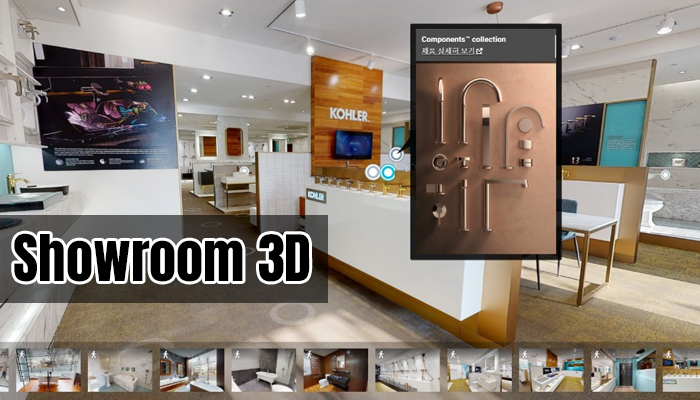 Showroom 3D - Trải nghiệm sản phẩm ngay trên website