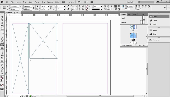 Phần mềm vẽ prototype - Indesign