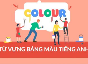 từ vựng tiếng anh về màu sắc