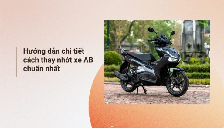 thay nhớt xe ab