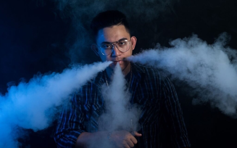 cách tạo vape trick Dragon Breath