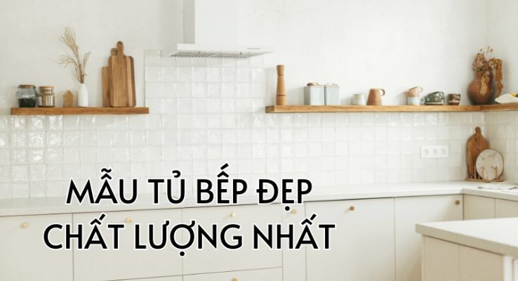 mẫu tủ bếp đẹp