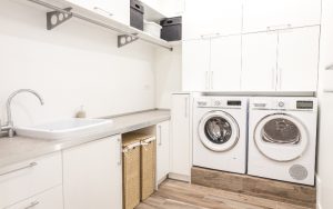 Mẫu tủ bếp kiểu Melamine