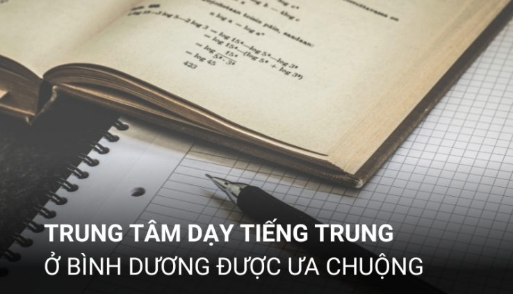 top trung tâm dạy tiếng trung tại bình dương