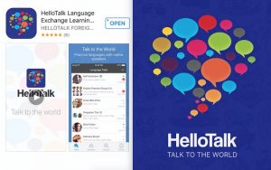 app ngoại ngữ Hellotalk 