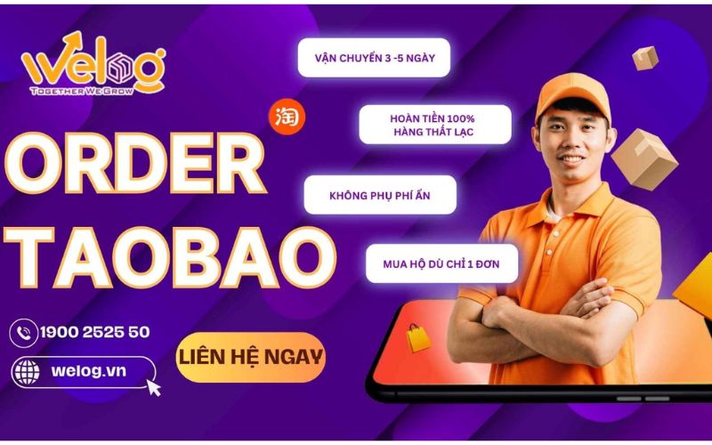 đơn vị đặt hàng hộ và vận chuyển uy tín Welog